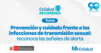  Evento online "Prevención y cuidado frente a las infecciones de transmisión sexual: reconoce las señales de alerta