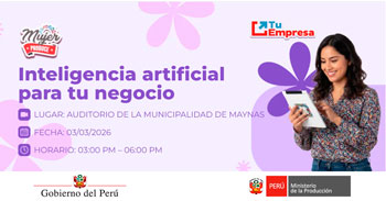 Taller presencial "Inteligencia Artificial para potenciar tu negocio y generar nuevas oportunidades" Produce