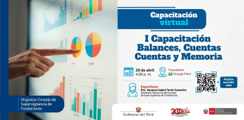 Capacitación virtual gratuita - "Balances, Cuentas y Memoria" MINJUSDH