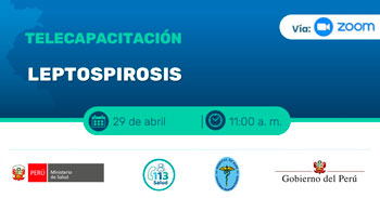 Capacitación online - "LEPTOSPIROSIS"  del Hospital de Supe y la Dirección de Infosalud 