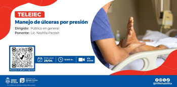  Charla virtual - "Manejo de úlceras por presión" Hospital de rehabilitación del Callao
