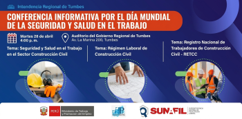 Conferencia presencial - " Seguridad y Salud en el Trabajo" SUNAFIL