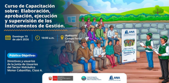 Curso presencial - "Elaboración, aprobación, ejecución y supervisión de los Instrumentos de Gestión" 