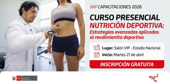  Curso presencial - "Nutrición Deportiva: Estrategias Avanzadas aplicadas al Rendimiento Deportivo" IPD