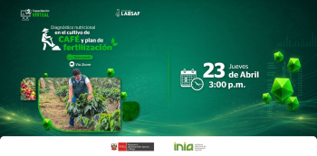  Curso virtual - "Diagnóstico nutricional en el cultivo de café y plan de fertilización" INIA