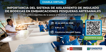 Curso virtual  Importancia del sistema de aislamiento de aislado de bodegas en embarcaciones pesqueras artesanales