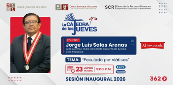  Evento virtual - "Peculado por viáticos" Corte Superior Nacional Gratis