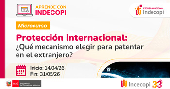  Microcurso online "Protección internacional: ¿Qué mecanismo elegir para patentar en el extranjero?"