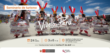 Seminario presencial  de Turismo "Vívelo en Perú" PROMPERU 