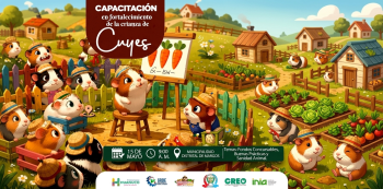 Capacitación presencial "Capacitación en fortalecimiento de la crianza de cuyes" Gobierno Regional de Huánuco
