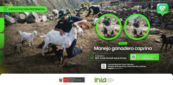  Capacitación presencial - "Manejo ganadero caprino" INIA
