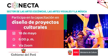 Capacitación virtual - "Diseño de proyectos culturales" Ministerio de Cultura Dirección de Junín