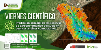 Capacitación online Predicción espacial de las reservas de carbono orgánico del suelo en cuencas andinas contrastantes 