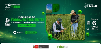 Curso virtual - "Producción de forrajes resilientes al cambio climático con énfasis en suelos ácidos" INIA
