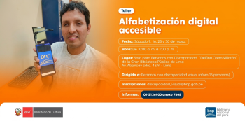 Taller Presencial - "Alfabetización digital accesible" BNP