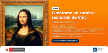 Taller presencial - "Cuéntame un cuadro: Leonardo da Vinci" BNP