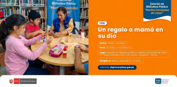 Taller Presencial - "Un regalo a mamá en su día" BNP
