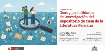 Taller online - "Usos y posibilidades de investigación del Repositorio de CASLIT" MINEDU