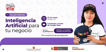 Webinar virtual - "Inteligencia Artificial para tu negocio" Ministerio de la Producción(PRODUCE)
