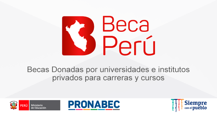 Beca Perú - Convocatoria 2024 Pronabec segundo momento