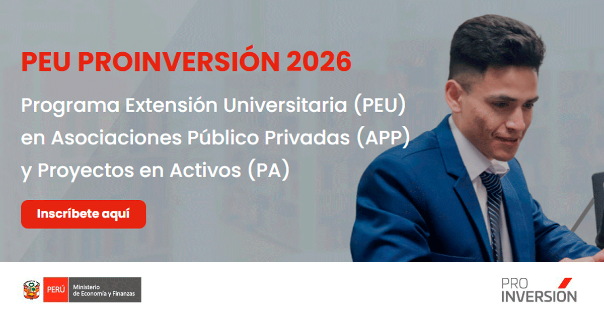 Becas CEU 2026 de PROINVERSIÓN - Curso de Extensión Universitaria