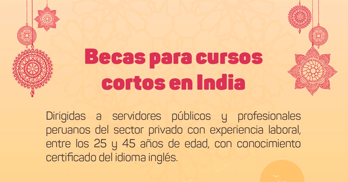 India ofrece becas para cursos cortos virtuales Programa ITEC 2023-2024