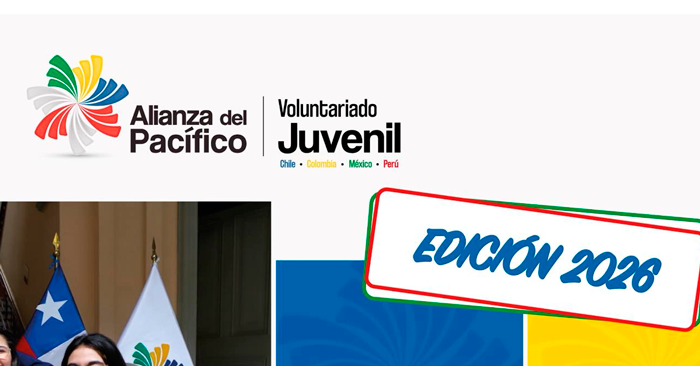 Programa de Voluntariado Juvenil de la Alianza del Pacífico 2026 