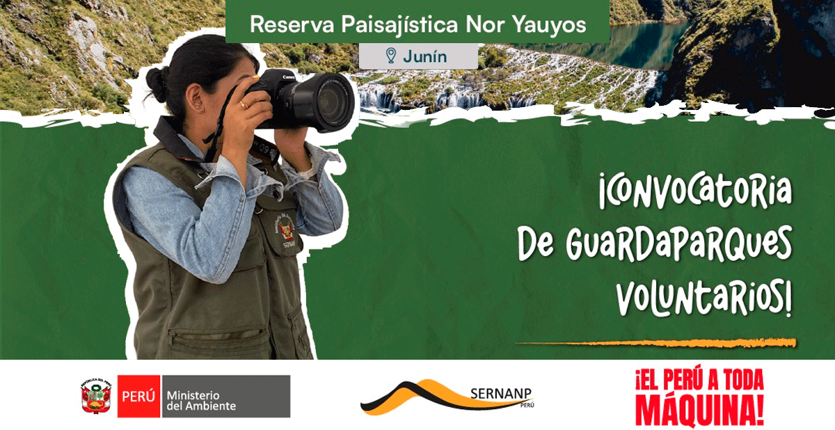 Programa Guardaparques Voluntarios de la Reserva Paisajística Nor Yauyos Cochas 