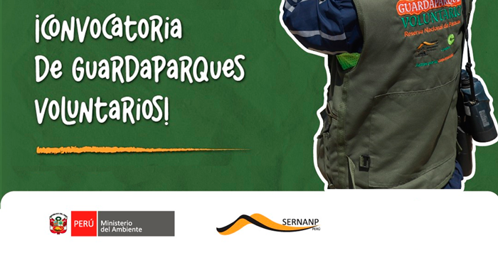 Programa Guardaparques Voluntarios para el Santuario Nacional de Pampa Hermosa