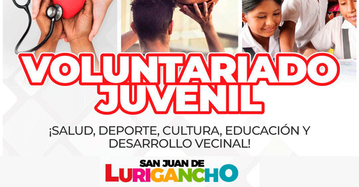 Programa de Voluntariado Juvenil de la Municipalidad de San Juan de Lurigancho