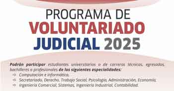 Programa de Voluntariado de la Corte Superior de Justicia de Arequipa