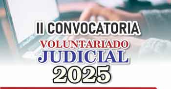 Programa de Voluntariado de la Corte Superior de Justicia de Cajamarca