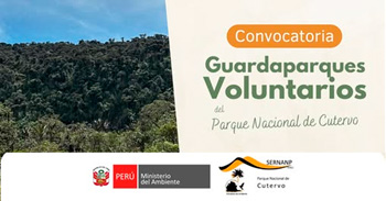 Programa Guardaparques Voluntarios del Parque nacional de Cutervo 2025