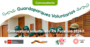 Programa Guardaparques Voluntarios de la Reserva Nacional Pucacuro 2024