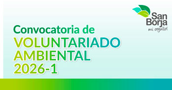 Programa de Voluntariado ambiental de la Municipalidad De San Borja