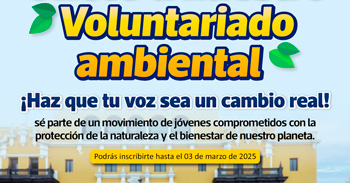 Programa de voluntariado Promotor Ambiental Juvenil  2025 