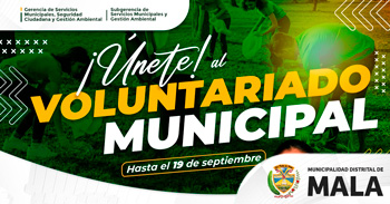  Programa de Voluntarios - Municipalidad de Mala
