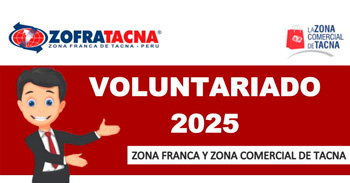 Programa de Voluntarios de ZOFRATACNA 