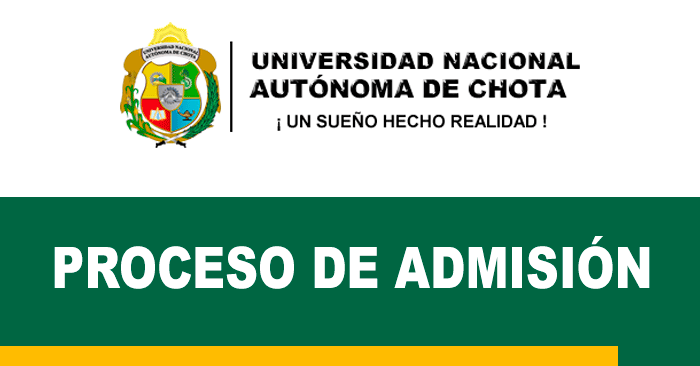 Admisión 2024-I UNACH - Examen de ingreso a la Universidad de Chota 