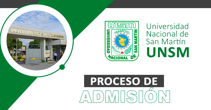 Admisión 2024-II UNSM - Universidad de San Martín - Tarapoto 