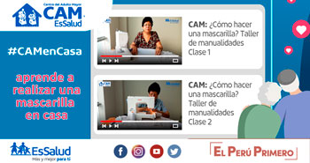 Taller virtual ¿Cómo hacer una mascarilla?