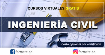 Cursos virtuales gratuitos de Ingeniería Civil