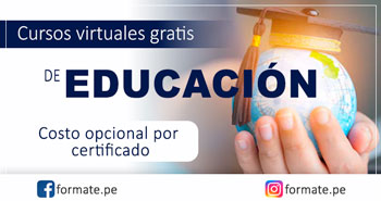 Cursos virtuales gratis de educación