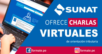 Charlas online gratis con certificado de la SUNAT